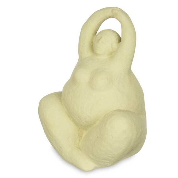 Decorative Figure Green Dolomite 14 x 18 x 11 cm (6 Units) Lady Yoga - Image 2