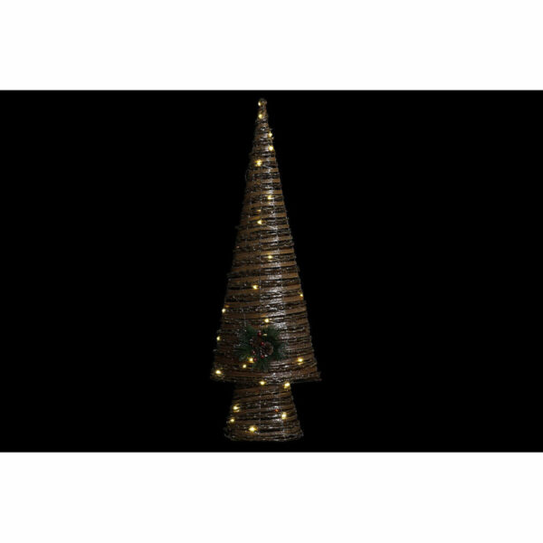 Christmas Tree DKD Home Decor Multicolour Copper Natural Plastic 32 x 18 x 100 cm (3 Units) - Image 2