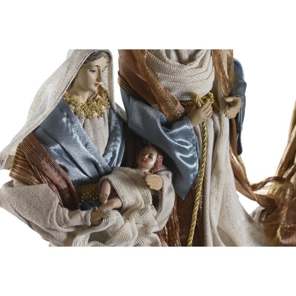 Christmas nativity set DKD Home Decor Blue Golden Crown 30 x 5 x 30 cm 50 x 10 x 57 cm - Image 3