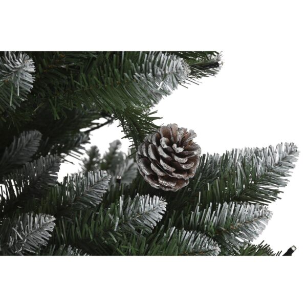 Christmas Tree DKD Home Decor LED Light Green Metal Polyethylene 130 x 130 x 218 cm - Image 4