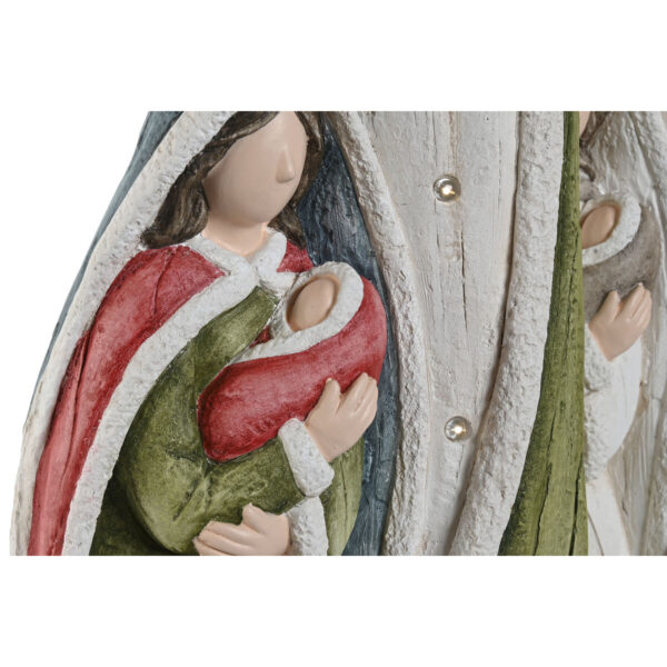 Christmas nativity set Home ESPRIT White Green Grey Magnesium 27,5 x 11 x 60 cm (2 Units) - Image 3