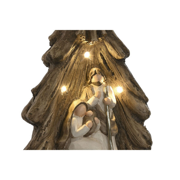 Christmas nativity set Home ESPRIT Green Grey Magnesium 23 x 13,5 x 45 cm (2 Units) - Image 2