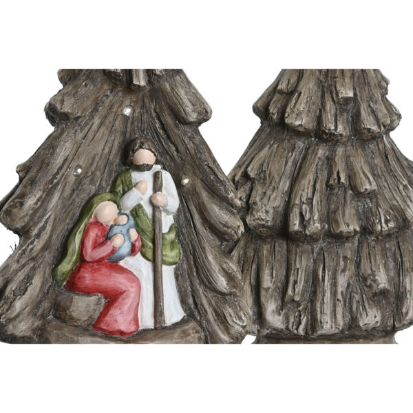 Christmas nativity set Home ESPRIT Green Grey Magnesium 23 x 13,5 x 45 cm (2 Units) - Image 3