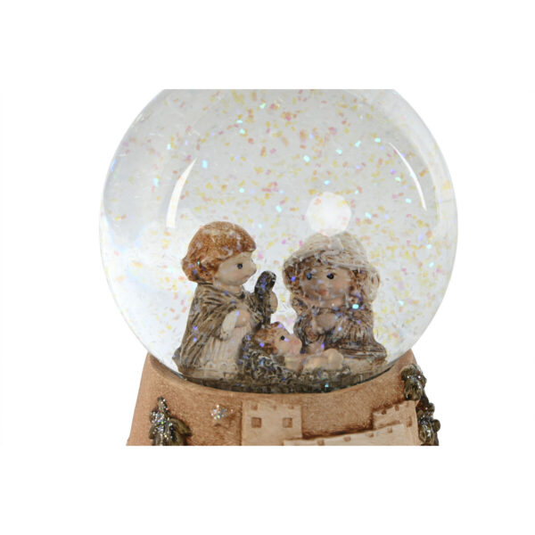 Christmas nativity set Home ESPRIT Multicolour Resin Aluminium Crystal 8 x 8 x 10 cm (4 Units) - Image 3