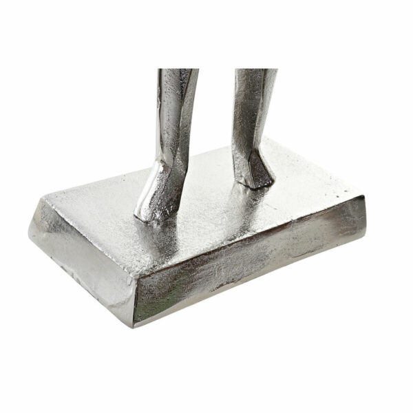 Decorative Figure DKD Home Decor 8424001856480 23 x 13 x 62 cm Silver (2 Units) - Image 2