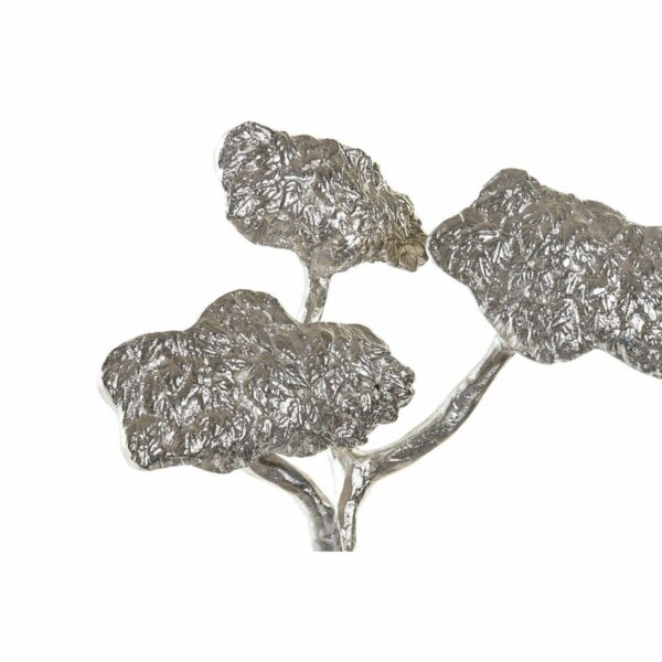 Decorative Figure DKD Home Decor Trunk Silver Tree Brown Aluminium Colonial Mango wood (26 x 11 x 51 cm) - Image 2