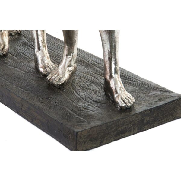 Decorative Figure DKD Home Decor Origin of Species Silver Chromed 55 x 18 x 42 cm - Image 3
