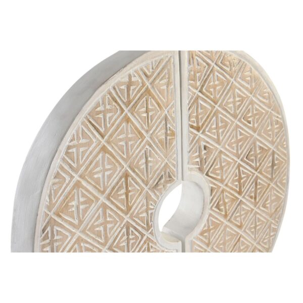 Decorative Figure DKD Home Decor White Iron Circles (41 x 12 x 55 cm) - Image 2