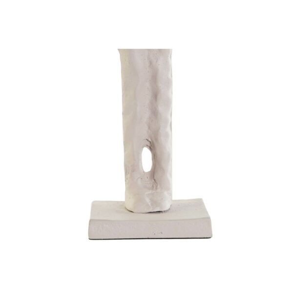 Decorative Figure DKD Home Decor White Green 9 x 9 x 40 cm (2 Units) - Image 2