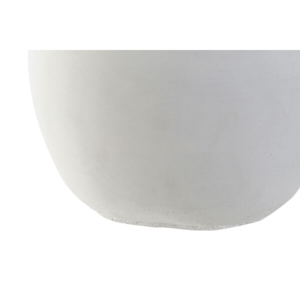 Decorative Figure Home ESPRIT White Apple Urban 21 x 20 x 23 cm 21 X 20 X 21 CM (2 Units) - Image 3