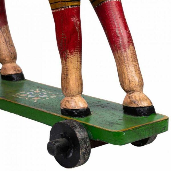 Decorative Figure Alexandra House Living Mango wood Horse 36 x 96 x 86 cm - Image 8