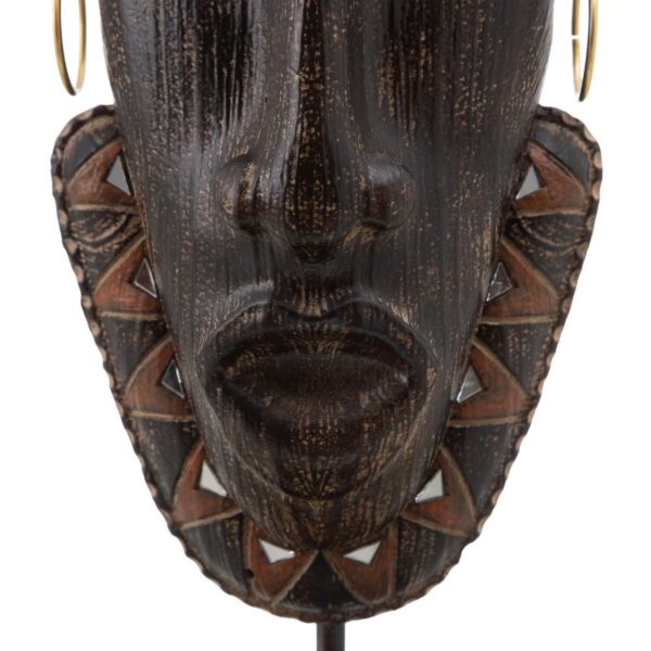 Decorative Figure 22 x 16 x 57 cm African Woman - Image 6