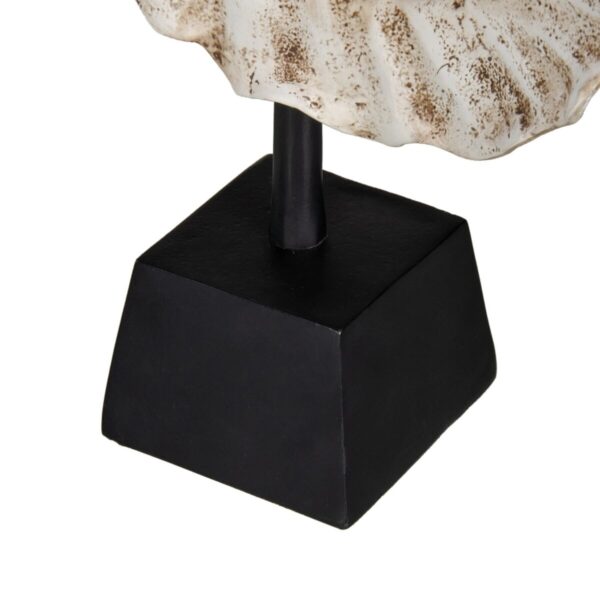 Decorative Figure White Black Aluminium 33 x 11 x 51,5 cm - Image 6