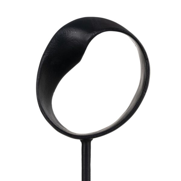 Decorative Figure White Black Aluminium Marble 20 x 10 x 38 cm - Image 3