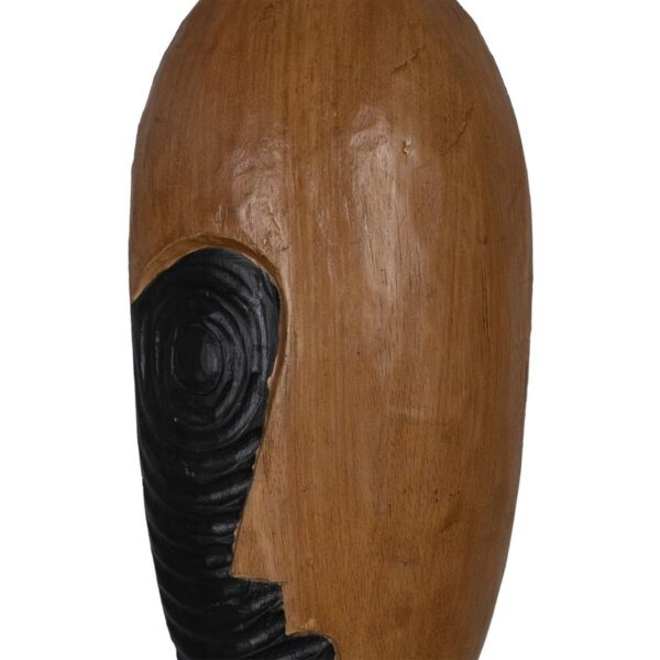 Decorative Figure Brown Mask 18 x 11 x 54 cm - Image 3