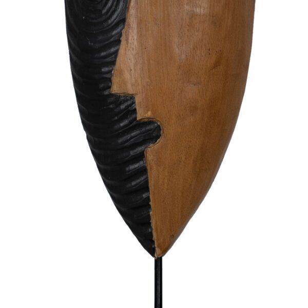 Decorative Figure Brown Mask 18 x 11 x 54 cm - Image 4