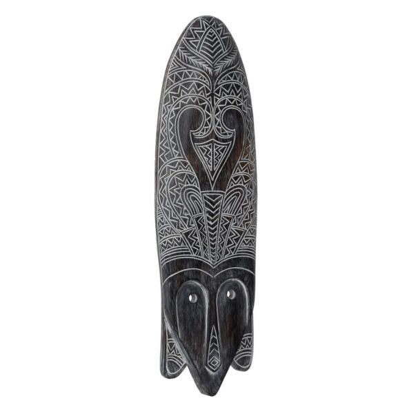 Decorative Figure White Brown Mask 24 x 5 x 80 cm - Image 2