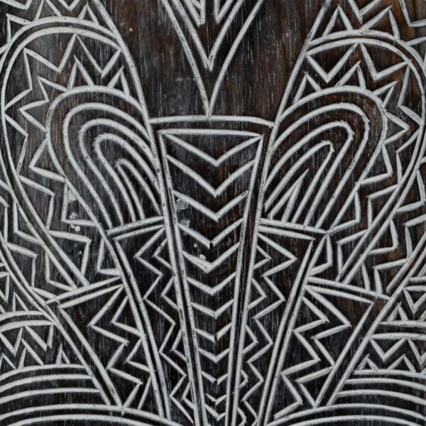 Decorative Figure White Brown Mask 24 x 5 x 80 cm - Image 5