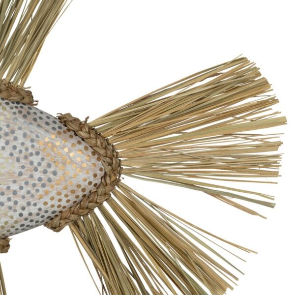 Decorative Figure White Brown Natural Fish 57 x 12 x 60 cm - Image 4