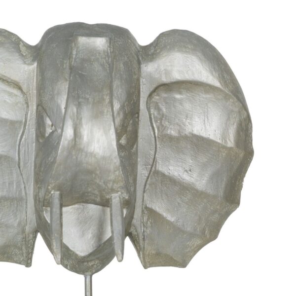 Decorative Figure Silver Elephant 35 x 21 x 35 cm - Image 5
