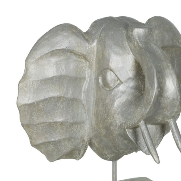 Decorative Figure Silver Elephant 35 x 21 x 35 cm - Image 6