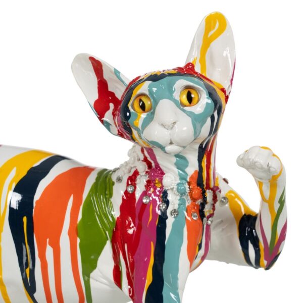 Decorative Figure Cat 32 x 13 x 28,5 cm - Image 2