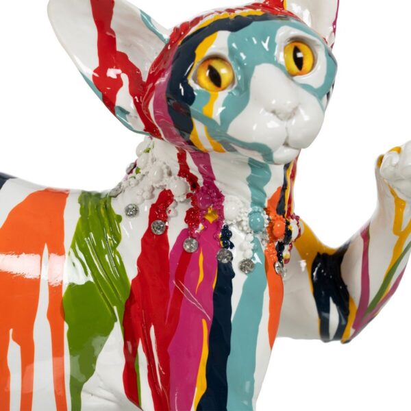 Decorative Figure Cat 32 x 13 x 28,5 cm - Image 4