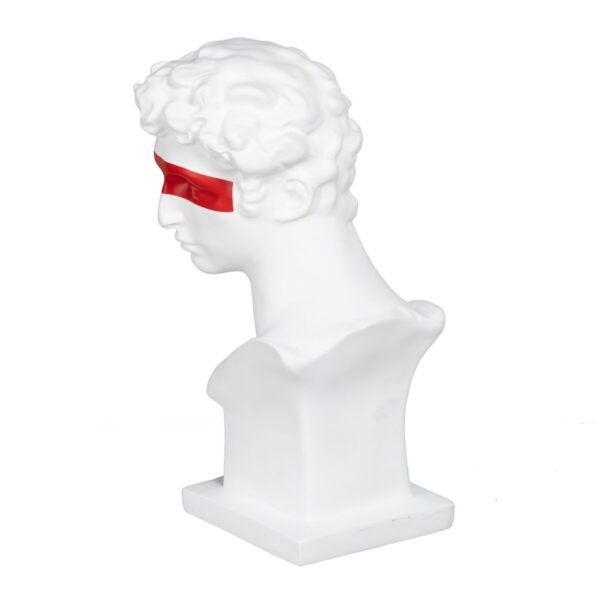 Decorative Figure White 20,5 x 20,5 x 39 cm - Image 2