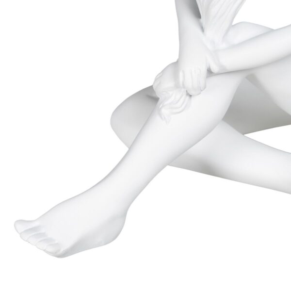 Decorative Figure White 28,5 x 17,5 x 18 cm - Image 3