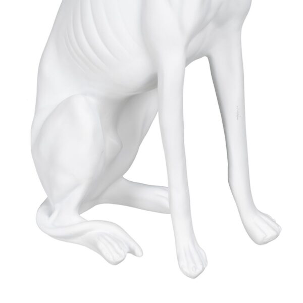 Decorative Figure White Dog 19 x 12 x 37,5 cm - Image 5
