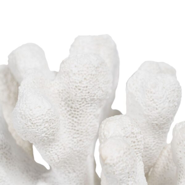 Decorative Figure White Coral 19 x 14 x 11 cm - Image 3