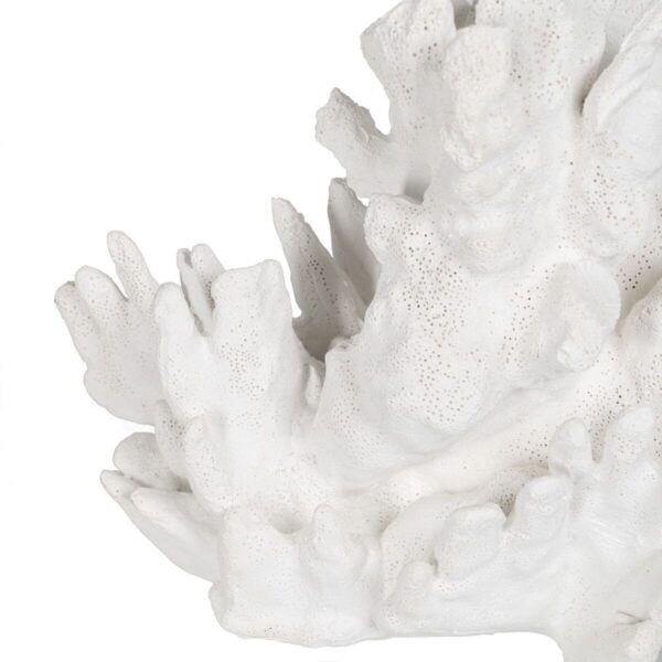 Decorative Figure White Coral 29 x 20 x 21 cm - Image 2