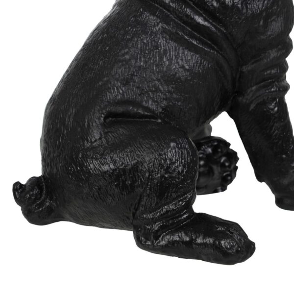 Decorative Figure Black Golden Dog 15,5 x 18,4 x 25,5 cm - Image 6