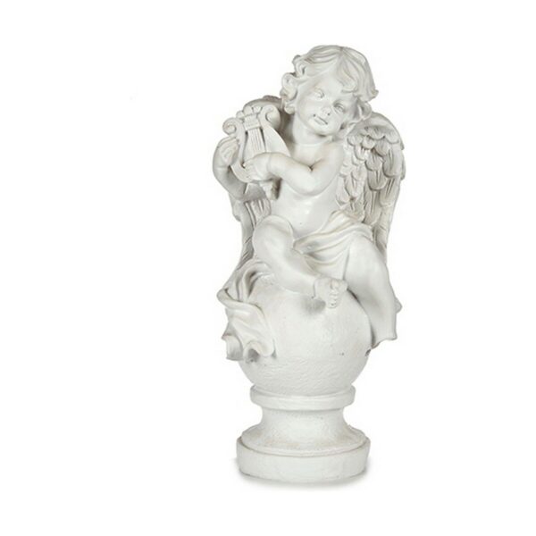 Decorative Figure Angel White 22 x 22 x 48 cm (2 Units) - Image 2