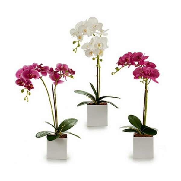 Decorative Plant Orchid 18 x 47 x 14 cm Plastic (6 Units) - Image 3