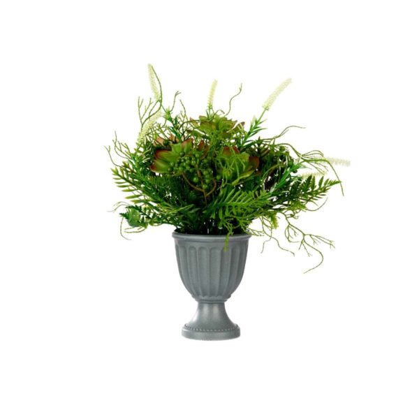 Decorative Plant Wineglass Plastic 21 x 30 x 21 cm (6 Units) - Image 2