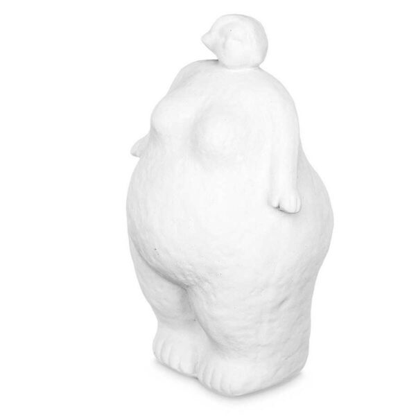 Decorative Figure White Dolomite 14 x 25 x 11 cm (6 Units) Lady Standing - Image 2